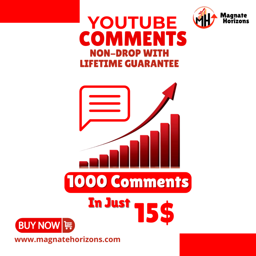 Red Comments Post for youtube